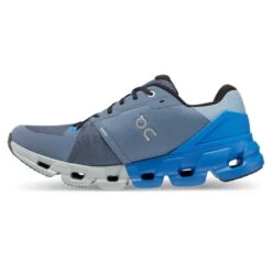 On Running Men's Cloudflyer 4 Running Shoes- Metal/Lapis - Regular (D) -The Famous Shoe Store webimage 1BDFFC2C 14CA 47E3 B783B8AA522B6B2B