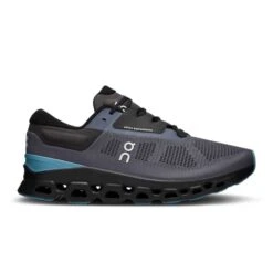 On Running Men's Cloudstratus 3 Running Shoe - Metal/Wisteria - Regular (D)