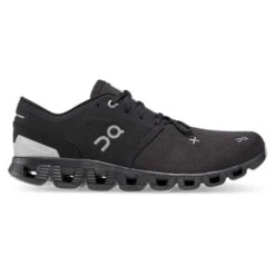 On Running Men's Cloud X 3 Running Shoe - Black- Regular (D)