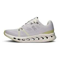 On Running Women's Cloudsurfer Running Shoe - White/Sand - Regular (B) -The Famous Shoe Store webimage 437AD9FC 7E63 4748 96EB70DFB8A501FA