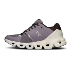 On Running Women's Cloudflyer 4 Running Shoe - Shark/Pearl - Regular (B) -The Famous Shoe Store webimage 4B408FB5 D1A6 40AF A436C78F4D7AD60B