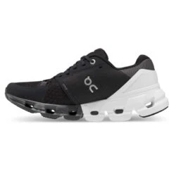 On Running Women's Cloudflyer 4 Running Shoe - Black/White - Wide (D) -The Famous Shoe Store webimage 739733F2 D6EA 4AA1 BAC5B7EA2BA3C63F 6e7b81d6 3ff1 427b 9f4e 1f0b35cdf265