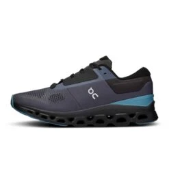 On Running Men's Cloudstratus 3 Running Shoe - Metal/Wisteria - Regular (D) -The Famous Shoe Store webimage 84045D51 C3EB 4572 9151BAB85C30DED4