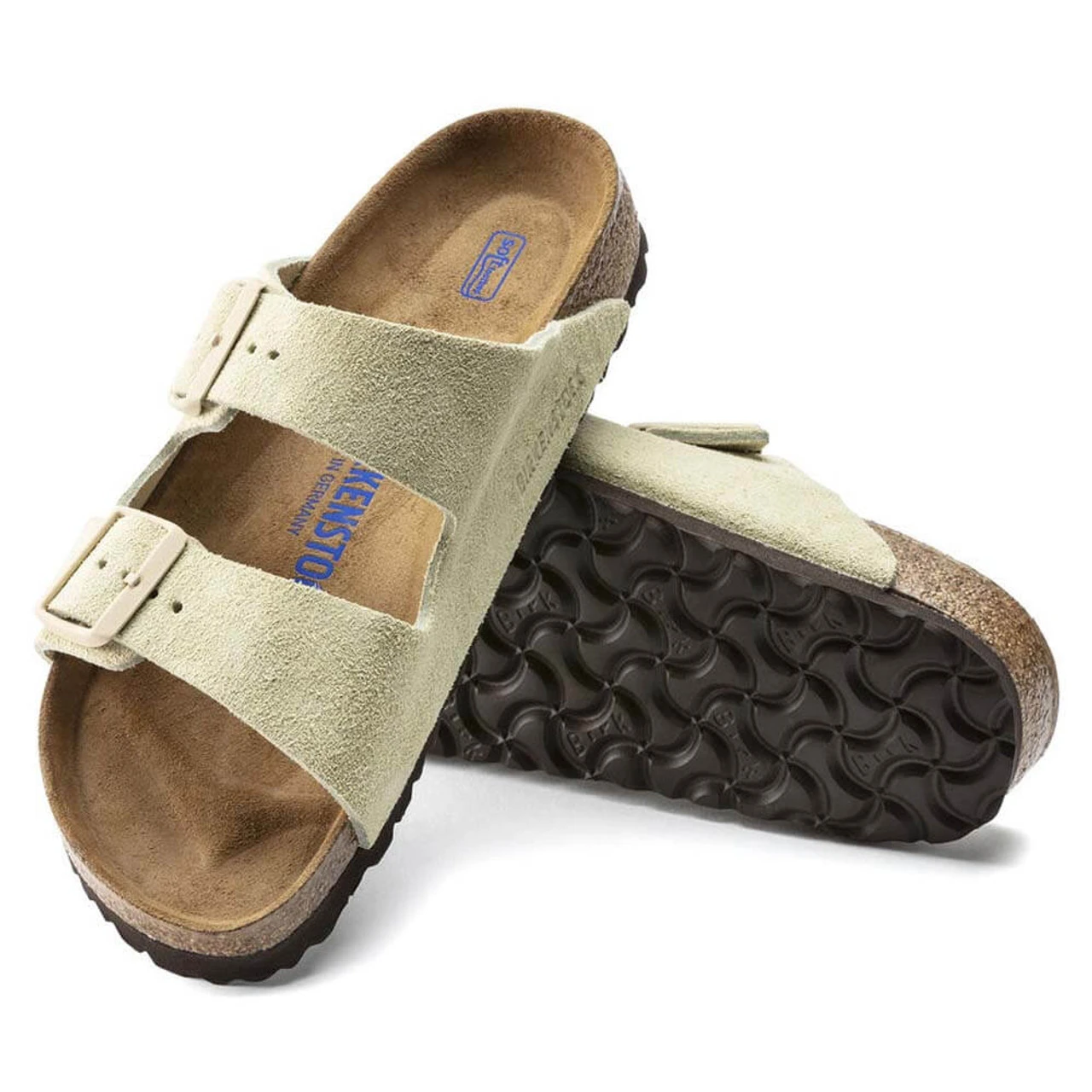 Women's Birkenstock Arizona Soft Footbed Sandal - Almond 4 Women's Birkenstock Arizona Soft Footbed Sandal - Almond - Image 2