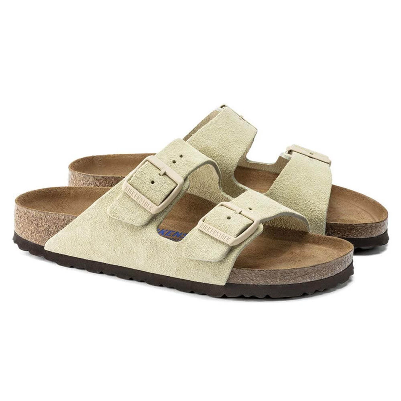 Women's Birkenstock Arizona Soft Footbed Sandal - Almond 3 Women's Birkenstock Arizona Soft Footbed Sandal - Almond