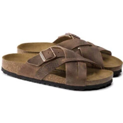 Women's Birkenstock Lungano Sandal - Camberra Old Tobacco