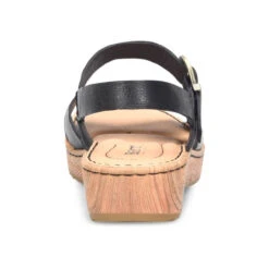 Women's Born Aida Sandal - Black -The Famous Shoe Store womens born aida sandal BR0036906 black back 12698.1654097180