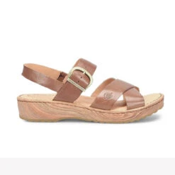 Women's Born Aida Sandal - Brown -The Famous Shoe Store womens born aida sandal BR0036906 brown side 74598.1654095674