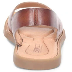 Women's Born Inlet Sandal - Dark Tan -The Famous Shoe Store womens born inlet sandal BR2292 dark tan back 95768.1643911531