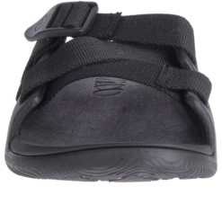 Women's Chaco Chillos Slide - Black -The Famous Shoe Store womens chaco chillos slide JCH107818 black front 79418.1644263843