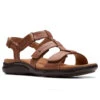 Women's Clarks Kitly Step Sandal -The Famous Shoe Store womens clarks kitly step 26172012 tan main 02099.1681761128