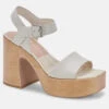 Women's Dolce Vita Wallis Heels -The Famous Shoe Store womens dolce vita wallis WALLIS heels ivory main 92191.1644606134