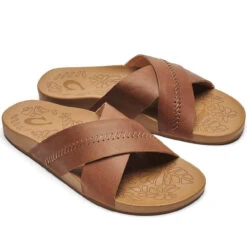 Women's Olukai Kipe'a Olu Slide Sandal