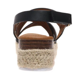 Women's Pierre Dumas Magic-26 Platform Sandal -The Famous Shoe Store womens pierre dumas magic 26 22555 101black back 86469.1674842912