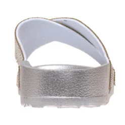 Women's Pierre Dumas Rica-1 Sandal -The Famous Shoe Store womens pierre dumas rica 1 21217 208silvr back 33858.1674836419