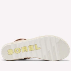 Women's Sorel Cameron Flatform Sandal -The Famous Shoe Store womens sorel cameron flatform sandal 1943611 246246HBEIG honest beige bottom 43448.1646087499