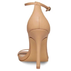Women's Steve Madden Shaye Natural Open-Toe Stiletto Sandal -The Famous Shoe Store womens steve madden shaye stiletto sandal natural back 90307.1651265254